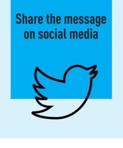Share the message on social media